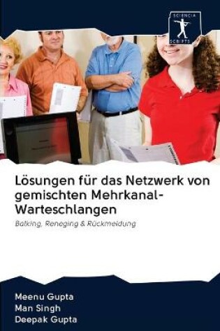 Cover of Loesungen fur das Netzwerk von gemischten Mehrkanal-Warteschlangen