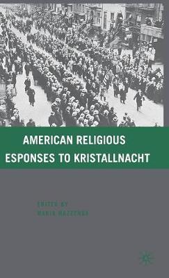 Book cover for American Religious Responses to Kristallnacht