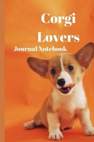Cover of Corgi Lovers Journal Notebook