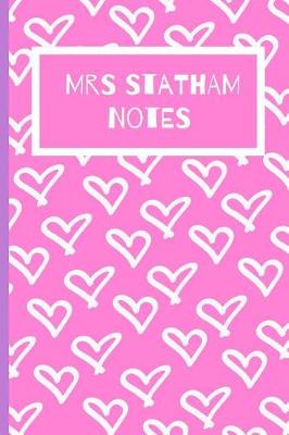 Book cover for Mrs Statham Notes