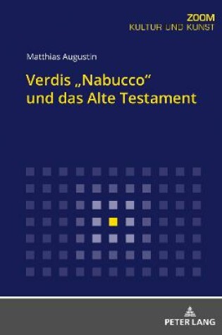 Cover of Verdis Nabucco Und Das Alte Testament