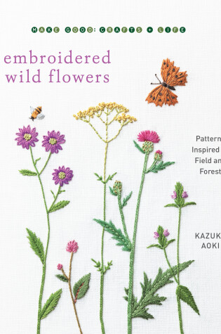 Cover of Embroidered Wild Flowers