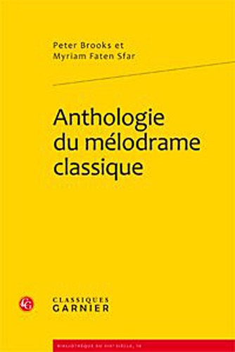 Cover of Anthologie Du Melodrame Classique