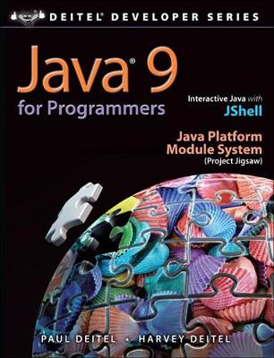 Book cover for Java 9 for Programmers