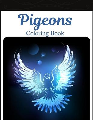 Book cover for Pigeons Coloring Book