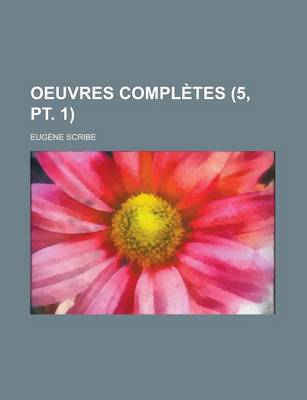 Book cover for Oeuvres Completes (5, PT. 1 )