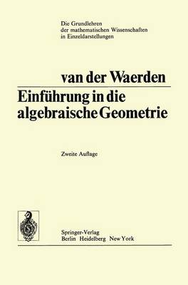 Cover of Einfuhrung in Die Algebraische Geometrie