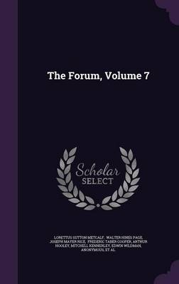 Book cover for The Forum, Volume 7