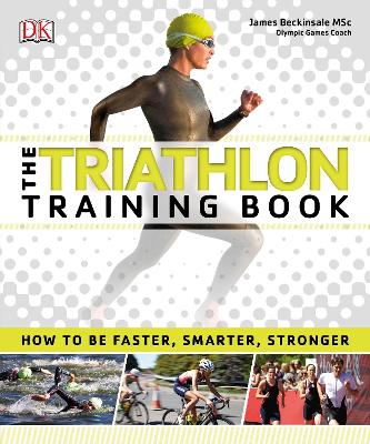 Book cover for The Triathlon Training Book