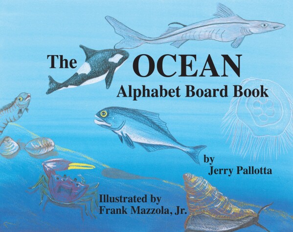 Book cover for The Ocean Alphabet Board Book