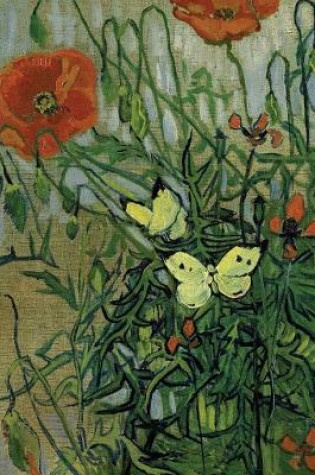 Cover of Van Gogh's Butterflies and Poppies Notebook