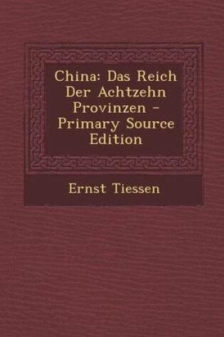 Cover of China