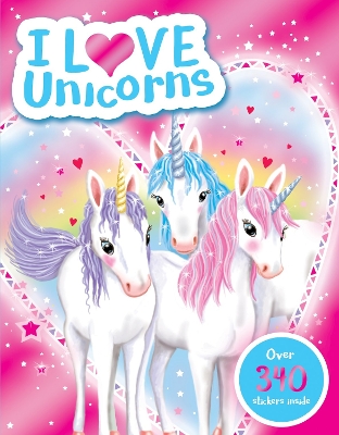 Book cover for I Love Unicorns! Activity Book