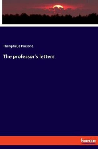 Cover of The professor's letters