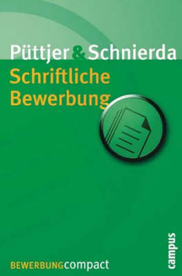 Cover of Schriftliche Bewerbung