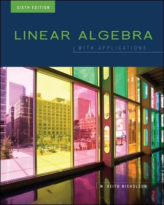 Book cover for Linear Algebra with Applications