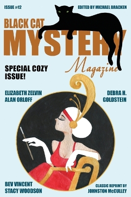 Book cover for Black Cat Mystery Magazine #12