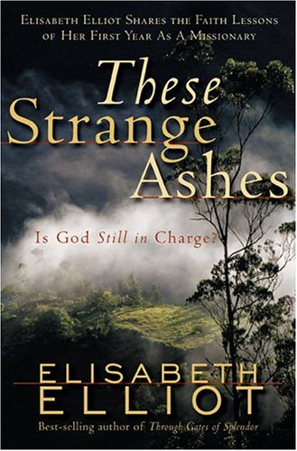 Book cover for These Strange Ashes