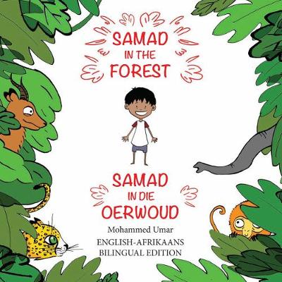 Book cover for Samad in the Forest (English-Afrikaans Bilingual Edition)