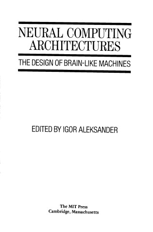 Cover of Neural Computing Architectures