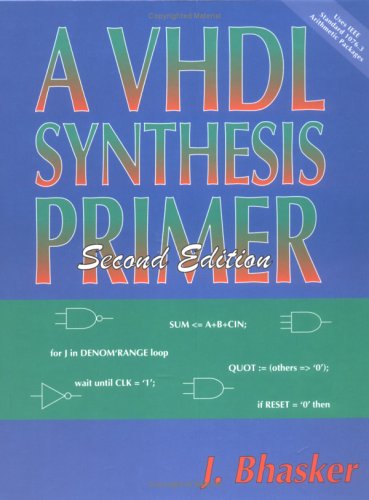 Book cover for VHDL System Design with VHDL, A