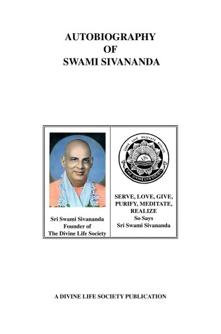 Cover of Autobiography of Swami Sivananda