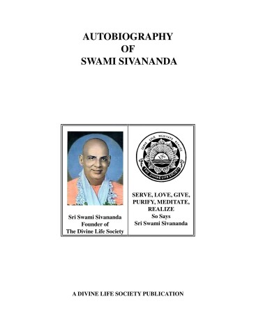 Book cover for Autobiography of Swami Sivananda