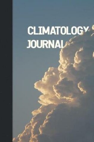 Cover of Climatology Journal