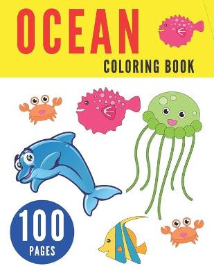 Book cover for Ocean Coloring Book