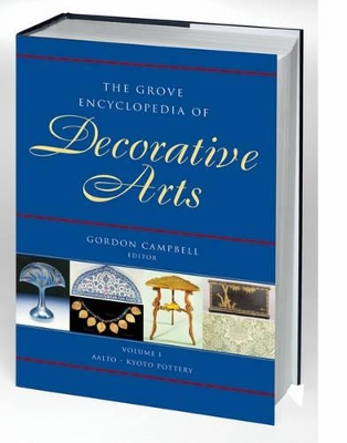 Book cover for The Grove Encyclopedia of Decorative Arts