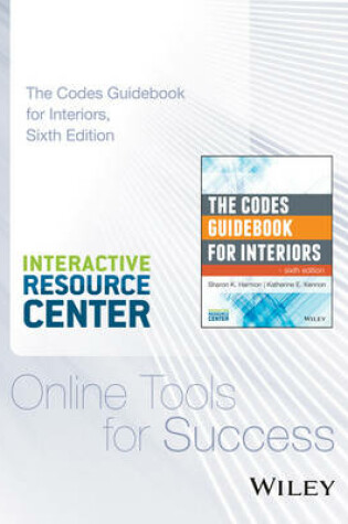 Cover of The Codes Guidebook for Interiors, 6e Interactive Resource Center Access Card