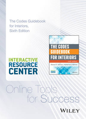 Book cover for The Codes Guidebook for Interiors, 6e Interactive Resource Center Access Card