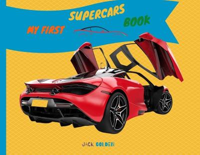Book cover for My First Supercars Book