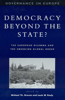 Cover of Democracy beyond the State?