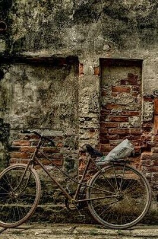 Cover of Bicycle Against a Brick Wall - Lined Notebook