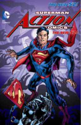 Book cover for Superman - Action Comics Vol. 3 At The End Of Days (The New 52)