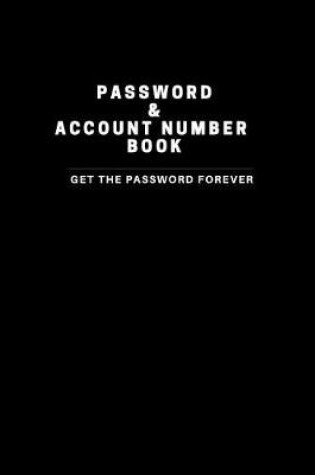 Cover of Password & Account Number Book and Little Telephone/Adress Book (Black)