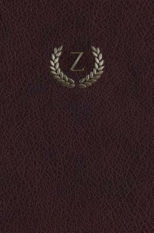 Cover of Monogram "z" Meeting Notebook