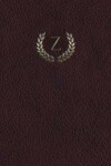 Book cover for Monogram "z" Meeting Notebook