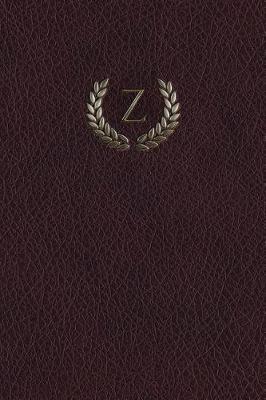 Cover of Monogram "z" Meeting Notebook