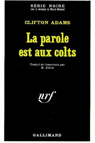 Cover of Parole Est Aux Colts
