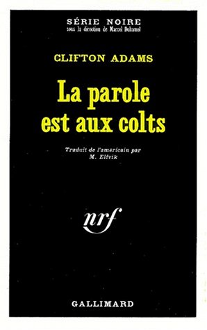 Cover of Parole Est Aux Colts