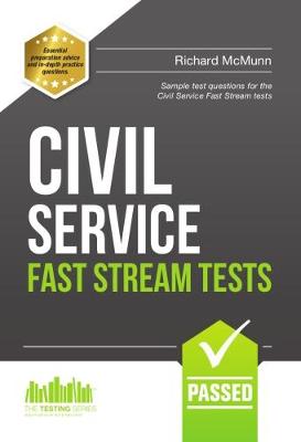 Book cover for Civil Service Fast Stream Tests: Sample Test Questions for the Fast Stream Civil Service Tests
