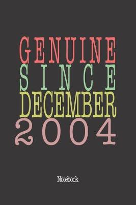 Book cover for Genuine Since December 2004