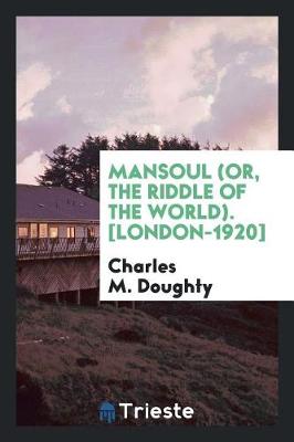 Book cover for Mansoul