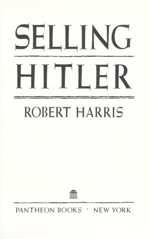 Book cover for Selling Hitler