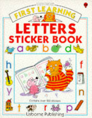 Book cover for Letters Sticker Book