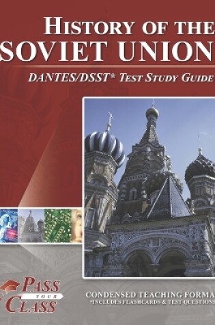 Cover of History of the Soviet Union DANTES/DSST Test Study Guide