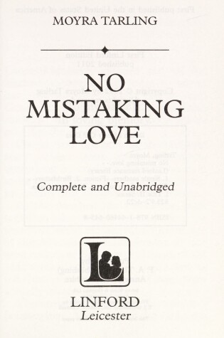 Cover of No Mistaking Love