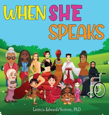 Book cover for When She Speaks